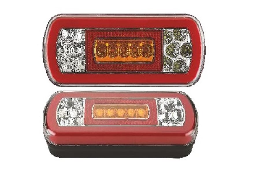 NEON LED DIKDORTGEN STOP LAMBASI 24V