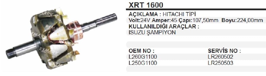 ROTOR  ISUZU SAMPIYON 45A