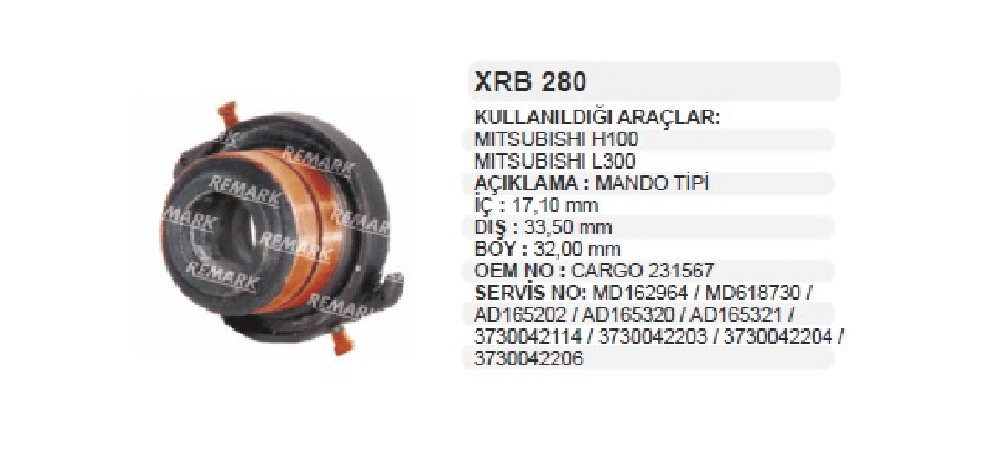 ROTOR BAKIRI BUYUK BAKALITLI > HYUNDAI H100/MITL300