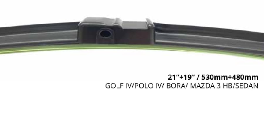 SILGI PALETI (2AD) 530 & 480mm MUZ2 >  BORA (20022005)  GOLF IV HB (20022003)  GOLF IV SW (20022006)  POLO IV (20012005)
 MAZDA: 3 HB/SEDAN (20032008)  90252