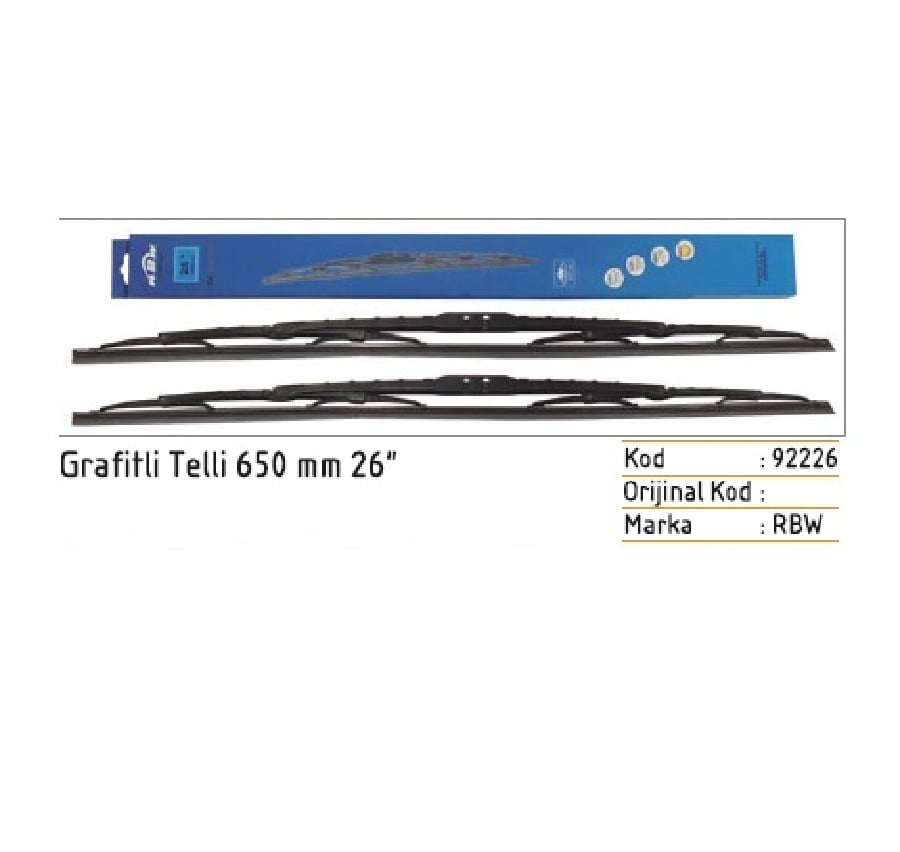 SILGI PALETI (2AD) 650mm GRAFITLI1 (UNIVERSAL)