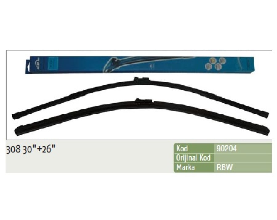 SILGI PALETI (2AD) 760 & 650mm MUZ2 >  PEUGEOT: 308 CC (2009>)  308 HB (2007>) 308 SW (2008>)  CITROËN: C4 HB (2010>)  DS4 (2011>)
 FORD: GALAXY (2006>)  SMAX (2006>) (APARAT 19mm)