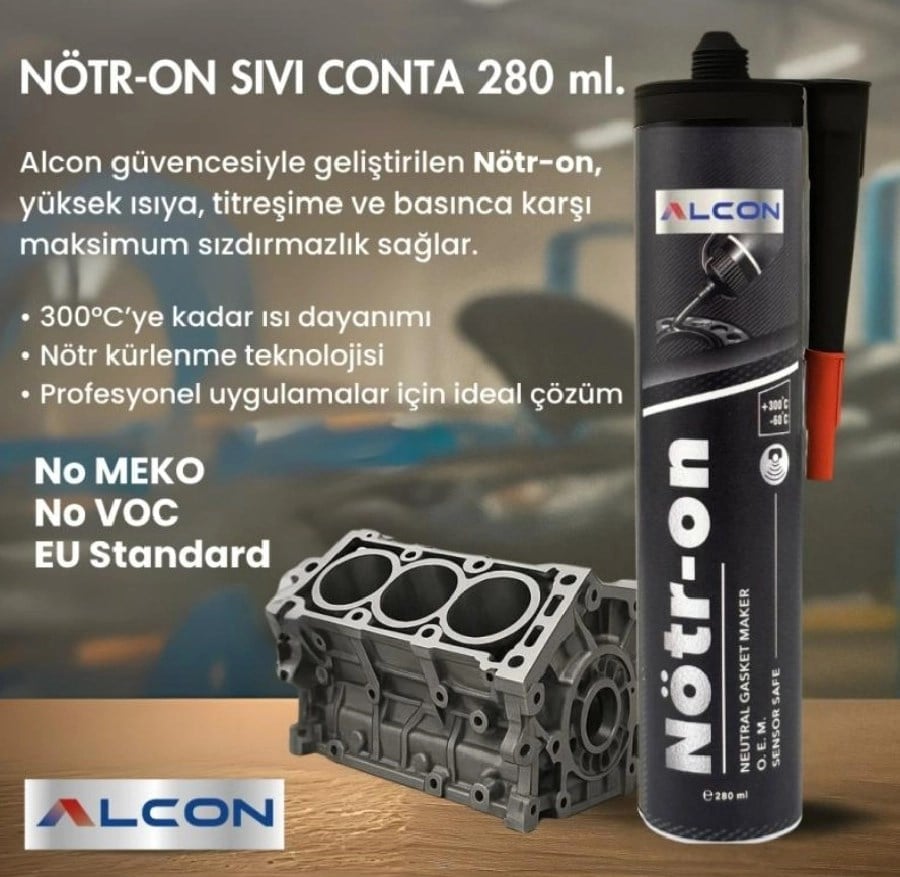 Sivi Conta Siyah Notron Yuksek Isiya Dayanikli Notr 280ml