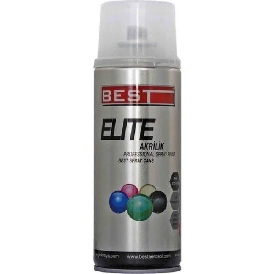 Sprey Boya (ELITE) Gri Gumus 9802 400ml