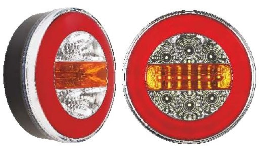 STOP LAMBA ***  NEON *** LEDLI STOP+PARK+GERI VITES+SINYAL 4 FONKSIYONLU HAMBURGER 24V