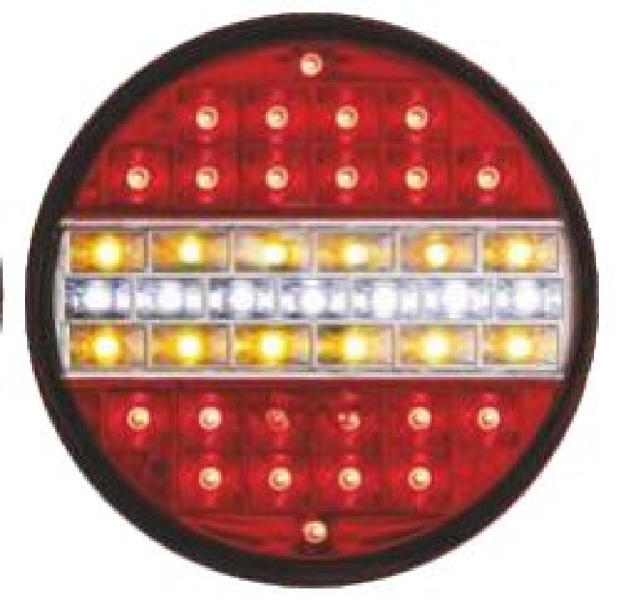 STOP LAMBA LEDLI STOP+PARK+SINYAL+GERI VITES 4 FONKSIYONLU HAMBURGER 12V