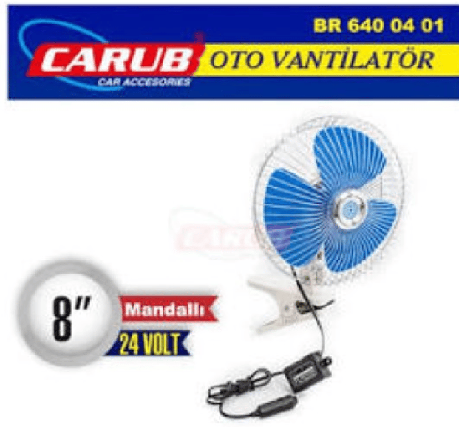 VANTILATOR 24V 8'' MANDALLI