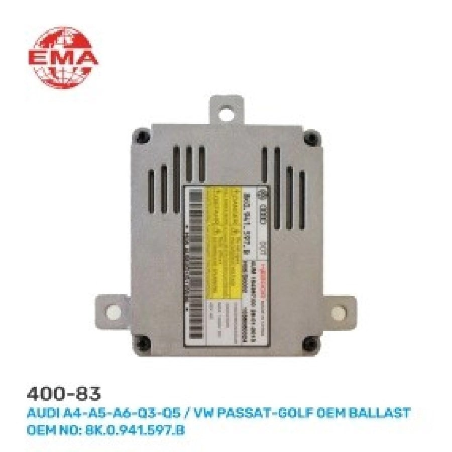 Xenon Beyni Audi A4A5A6Q3Q5/VW Passatgolf Oem Ballast OEM: 8K0941597B