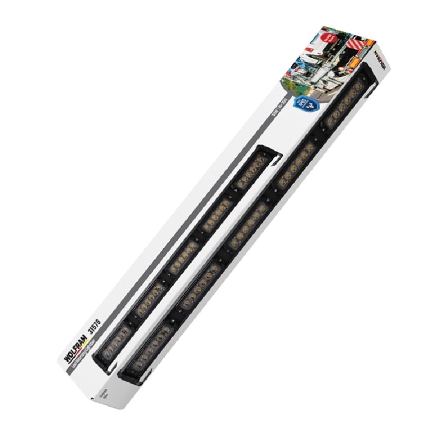 YUVARLAK LED IKAZ ISIGI 14 FONKSIYON E BELGELI 76CM 12/24V 50W E9