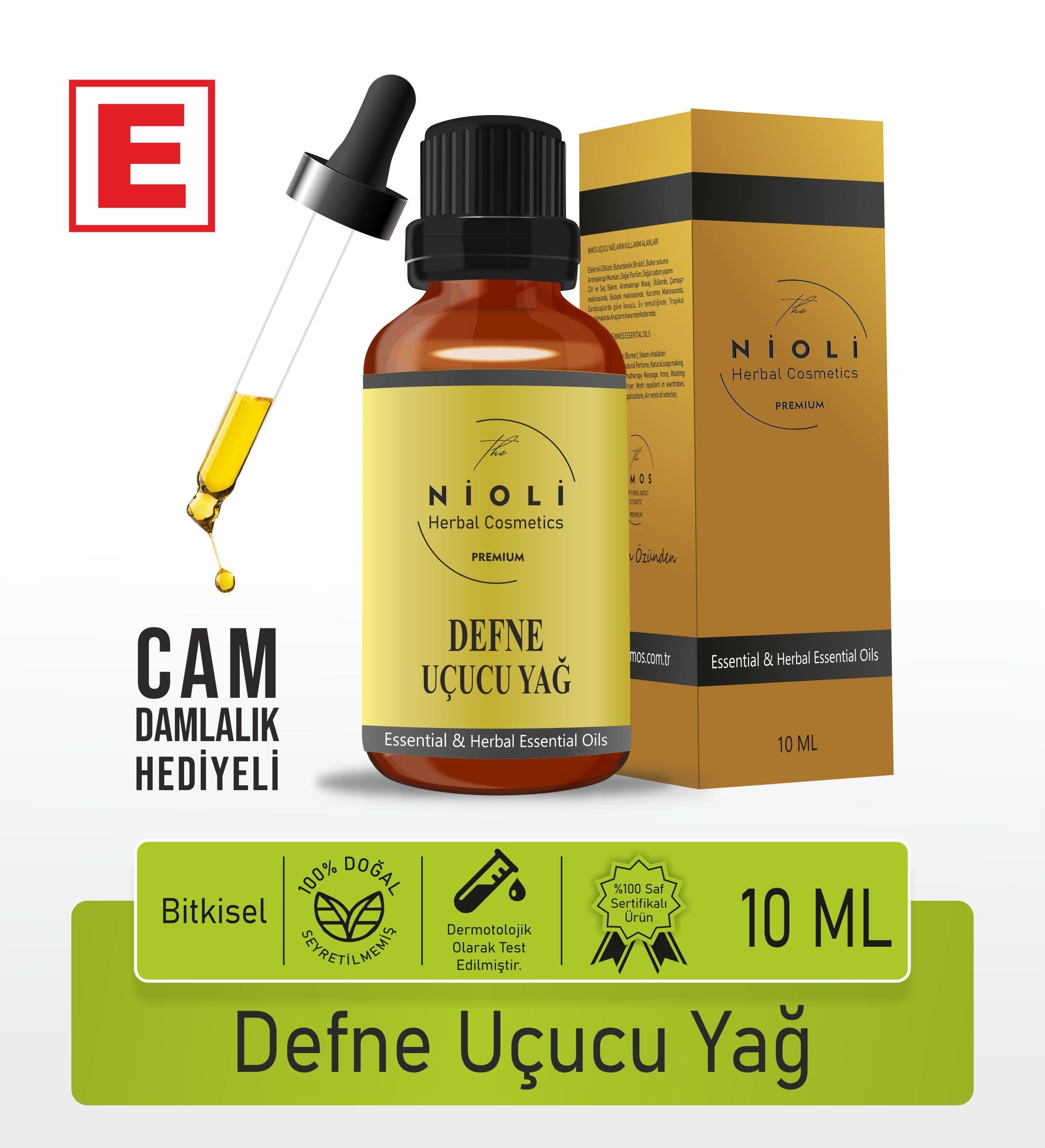 Nioli Saf Defne Uçucu Yağı 10 ML