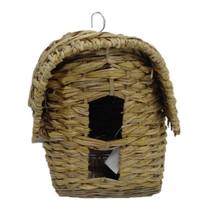 Hasır Örme 2 Katlı Kuş Yuvası