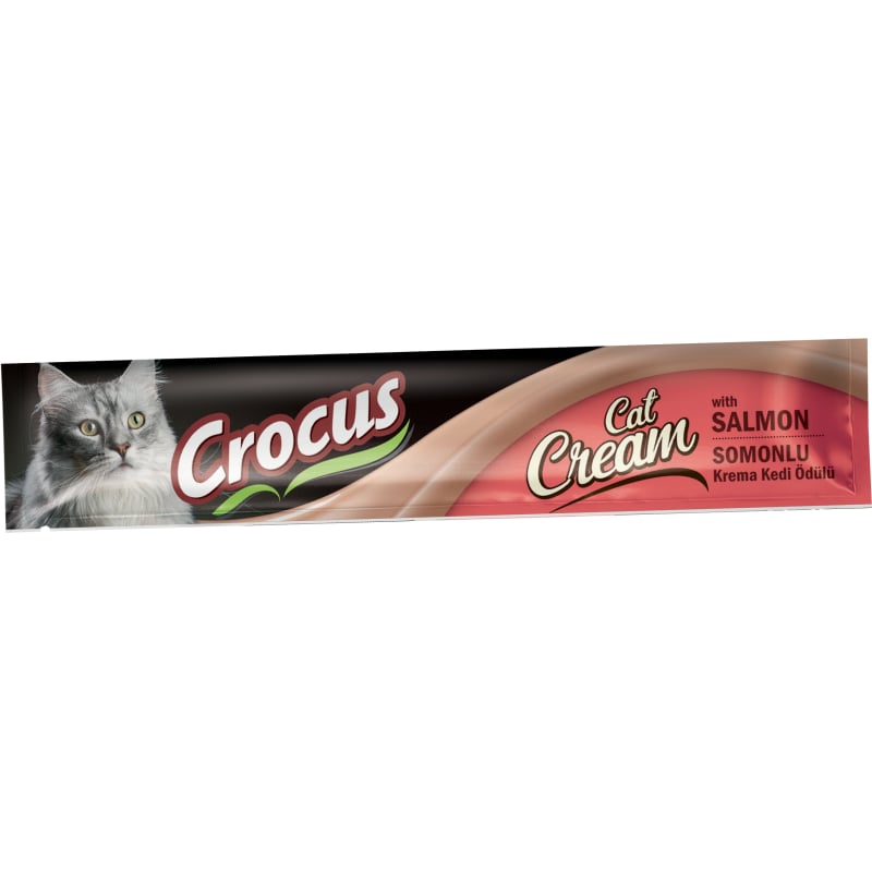 CROCUS KEDİ KREMASI SOMONLU TEKLİ 15GR