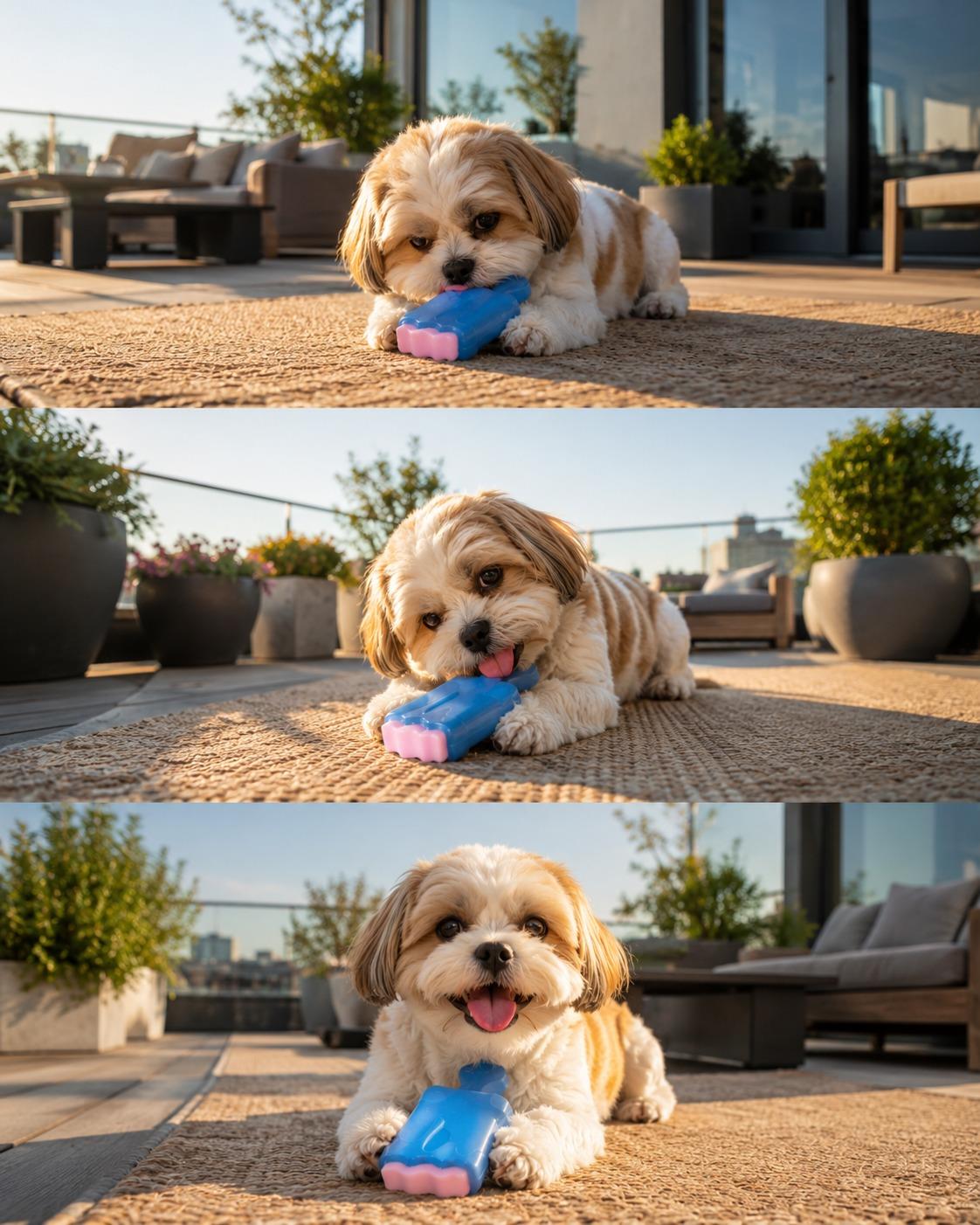 M-Pets Cooling Frisko Dondurulabilir Soğutma Köpek Diş Kaşıma - Köpek Oyuncağı