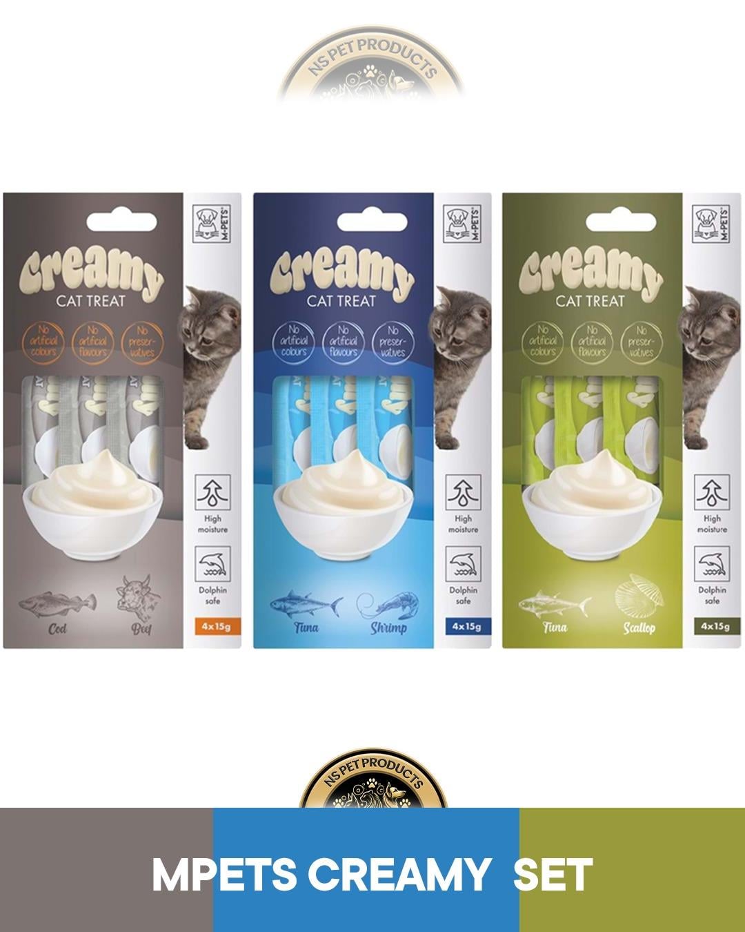 M-Pets Creamy 1 4x15 gr