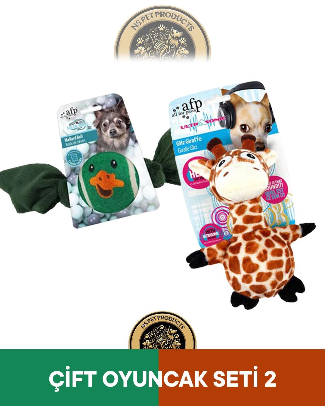 Metaball Ördek-Ultrasonik Zürafa Oyuncak 2'li Seti
