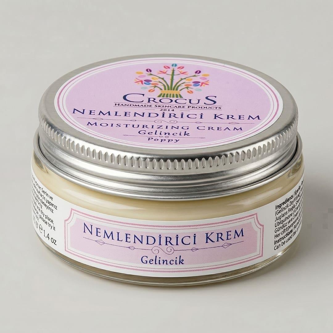 Gelincik Özlü Nemlendirici Krem - Kırışıklık Karşıtı & CanlandırıcıNemlendirici ve Onarıcı Kremler