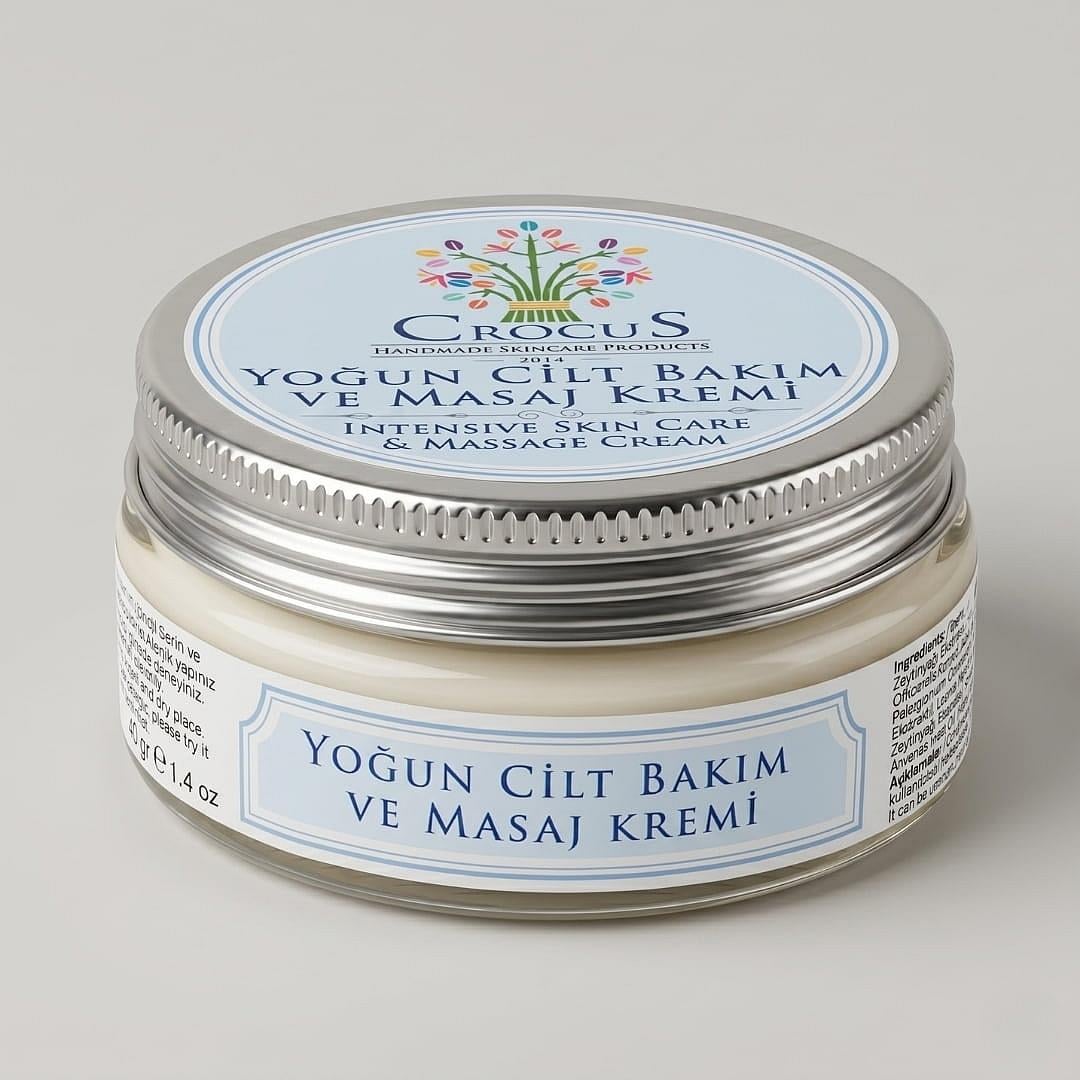 Yoğun Cilt Bakım ve Masaj Kremi - Onarıcı & RahatlatıcıNemlendirici ve Onarıcı Kremler