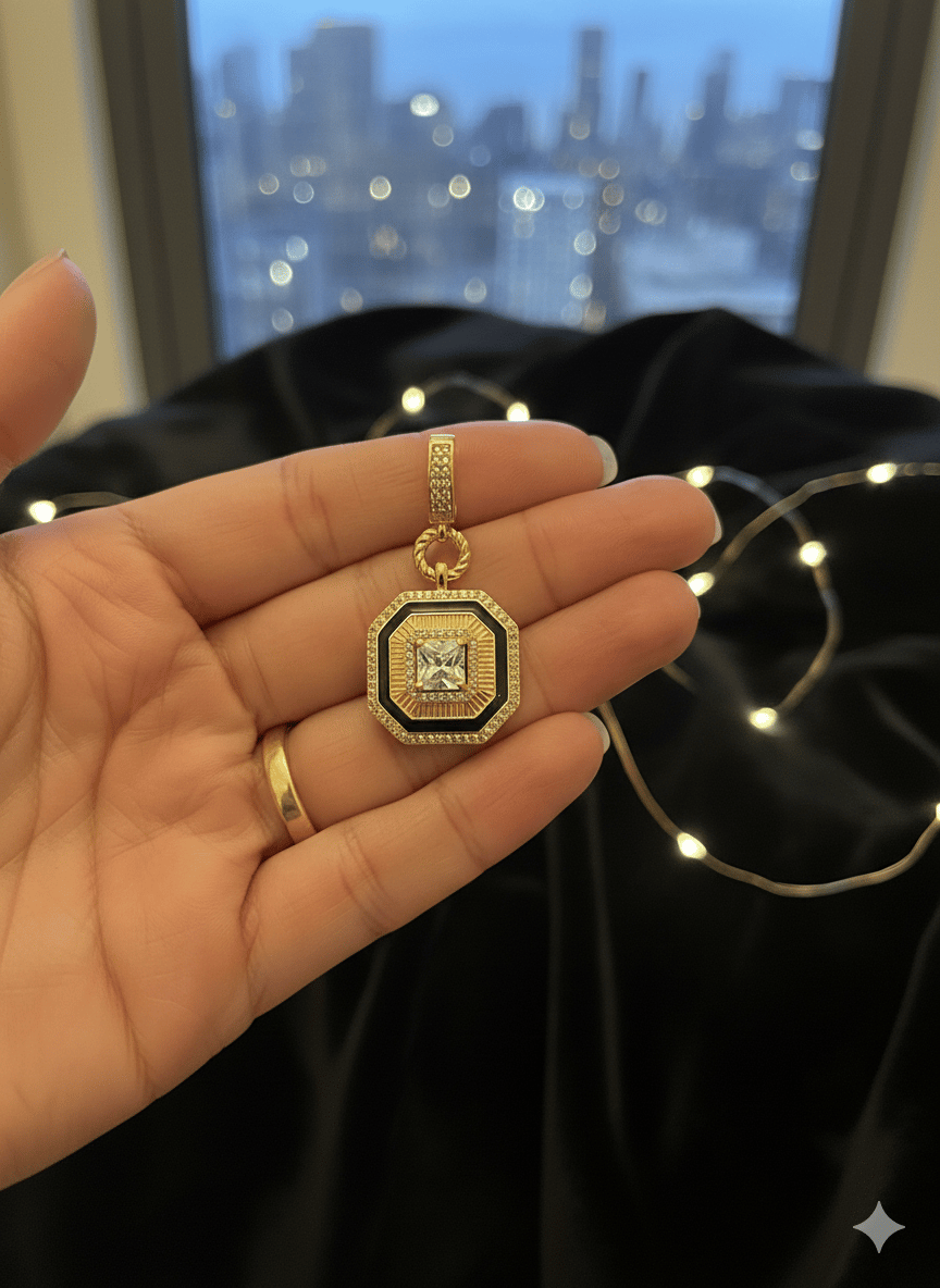 16 Pirinç Charm