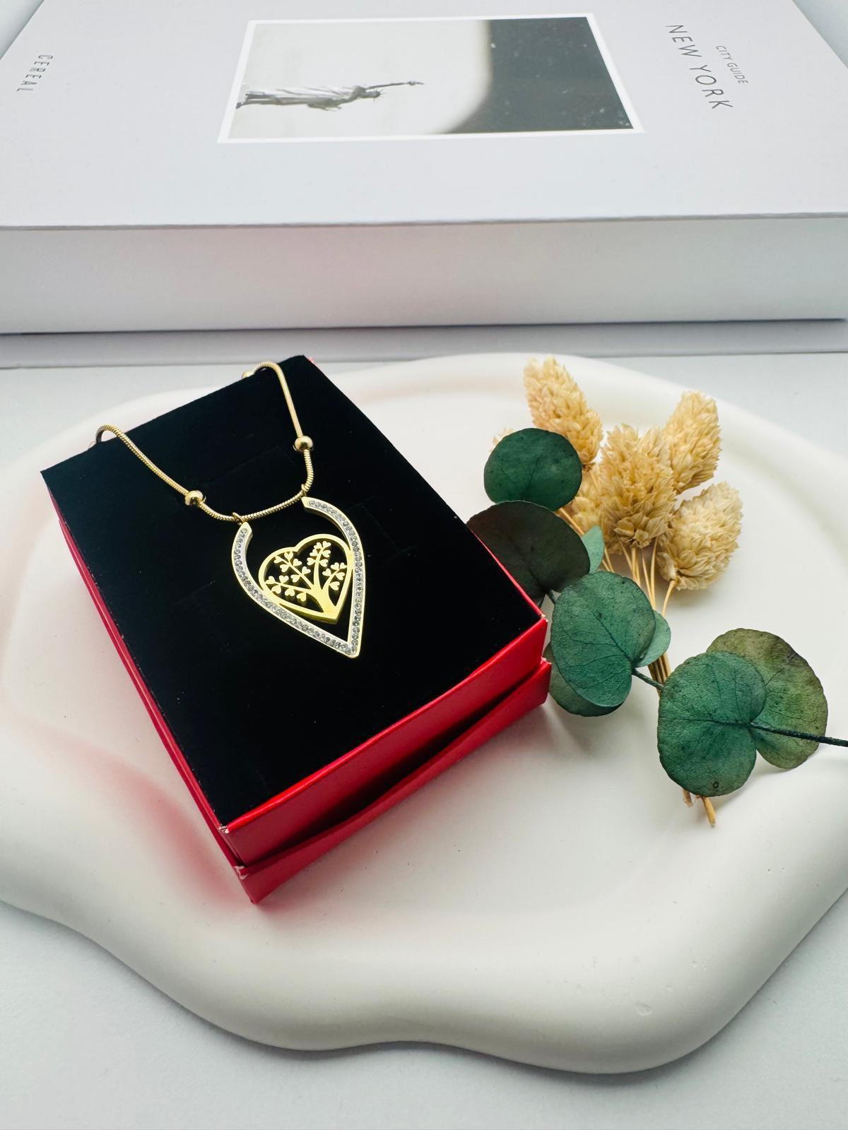 Çelik Kolye (Gold) 0106350