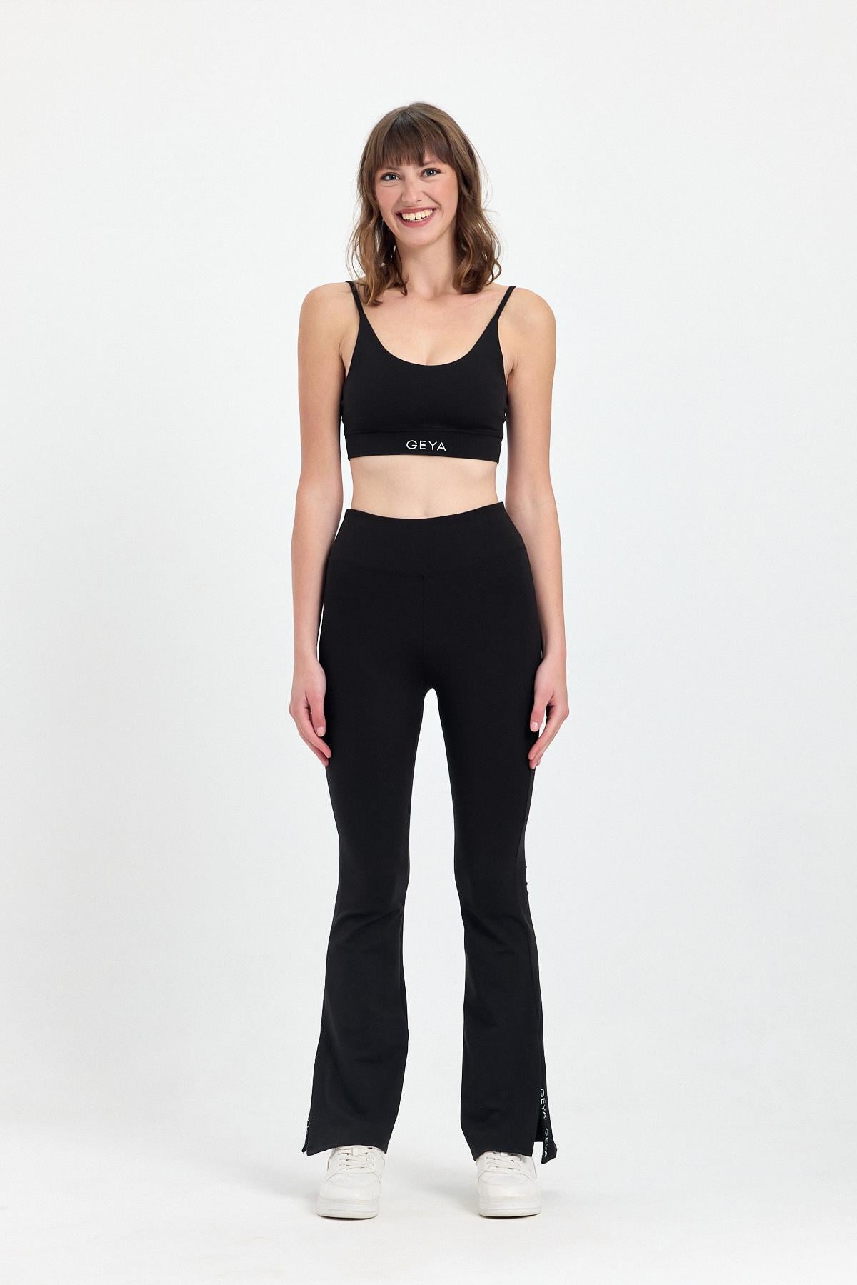 Siyah Flare Pantolon