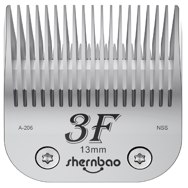 Shernbao 3F A5 Paslanmaz Pet Traş Tarak Bıçak Takımı