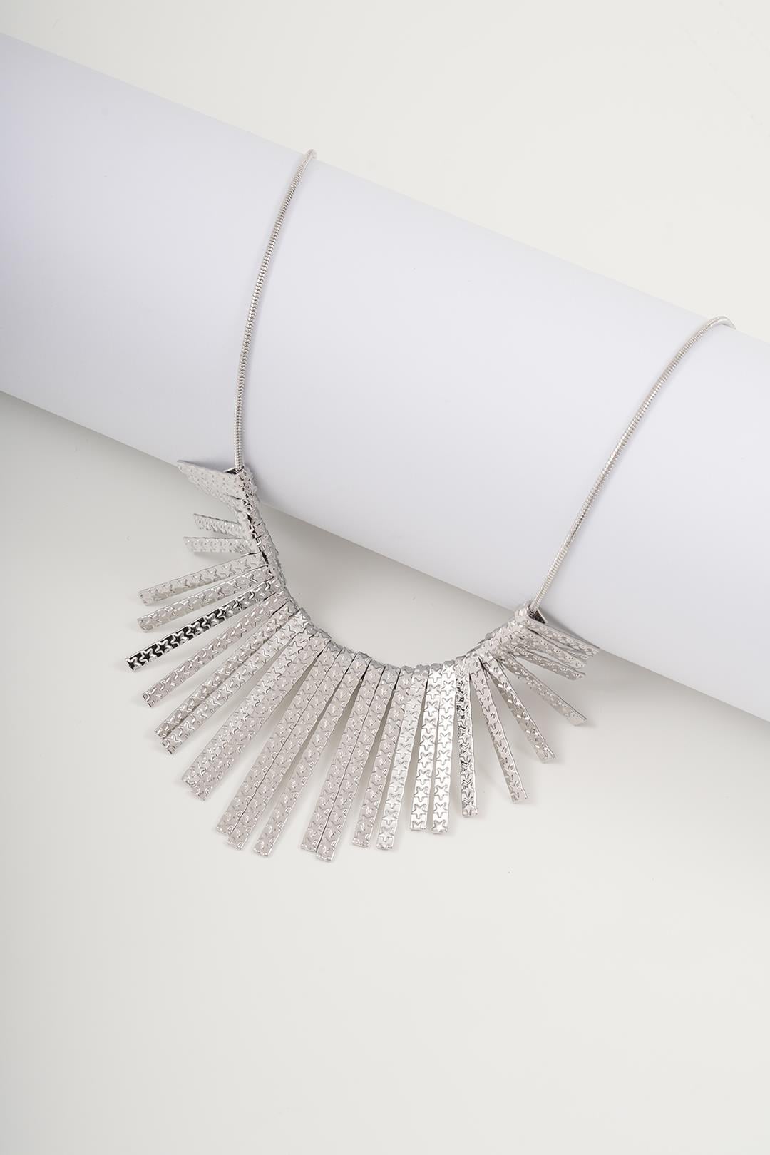 ÇELİK KOLYE SILVER