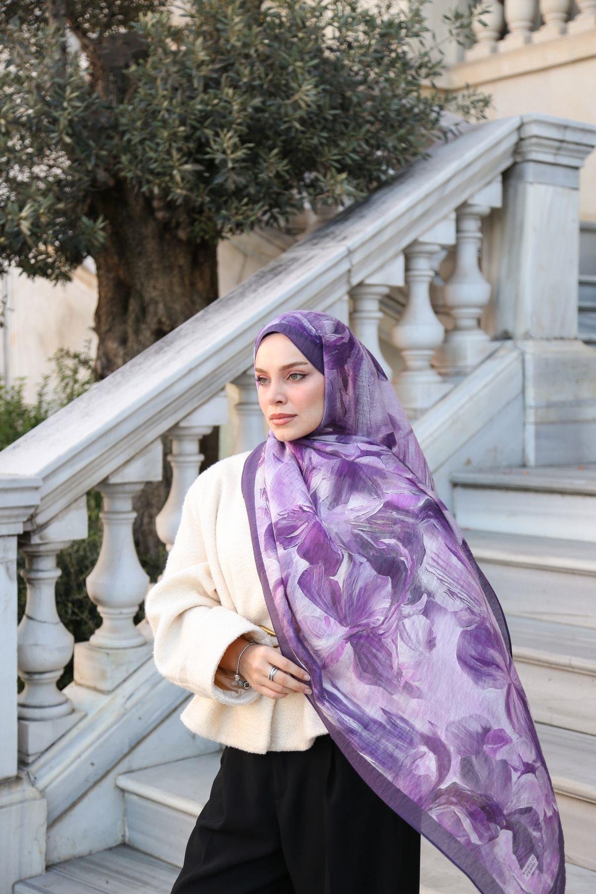 Enricoferri Allure Desen Şal