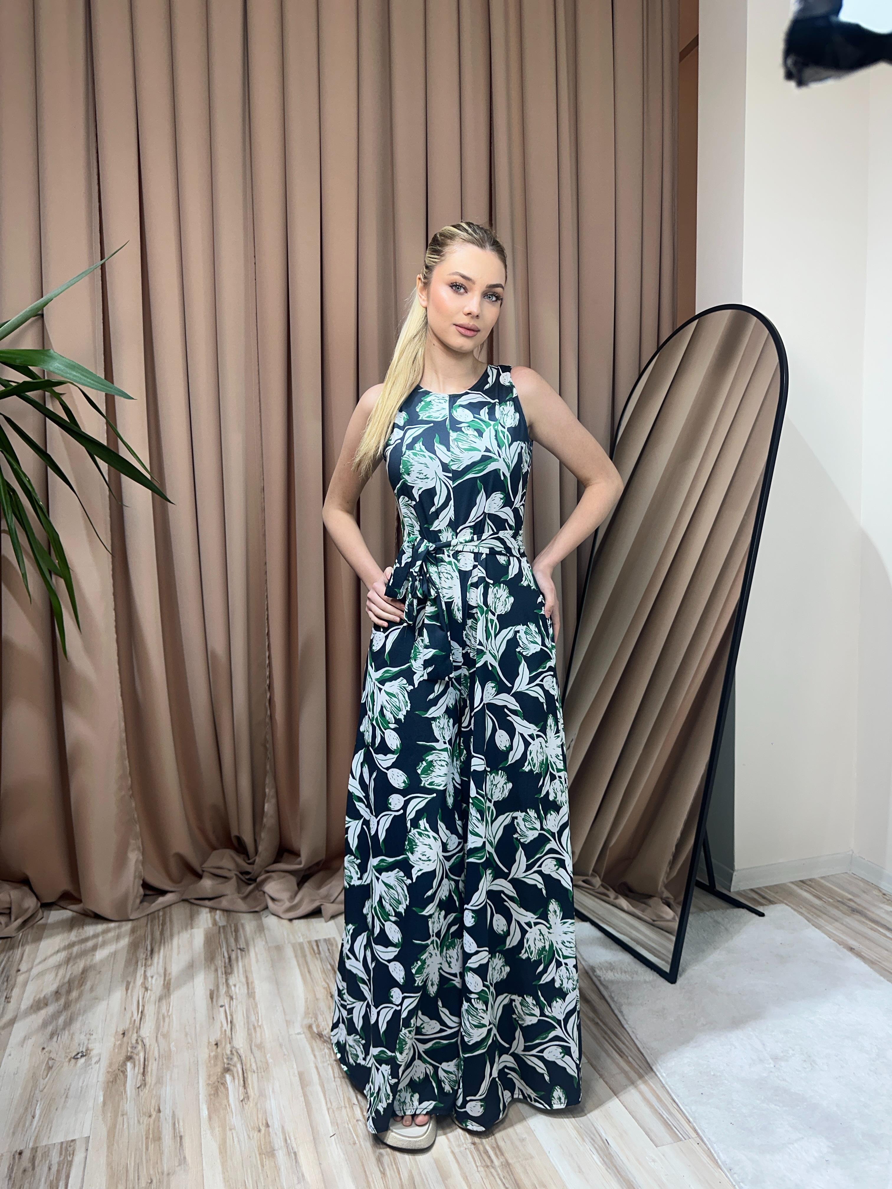 DAİLY KEMERLİ DESENLİ TULUM 