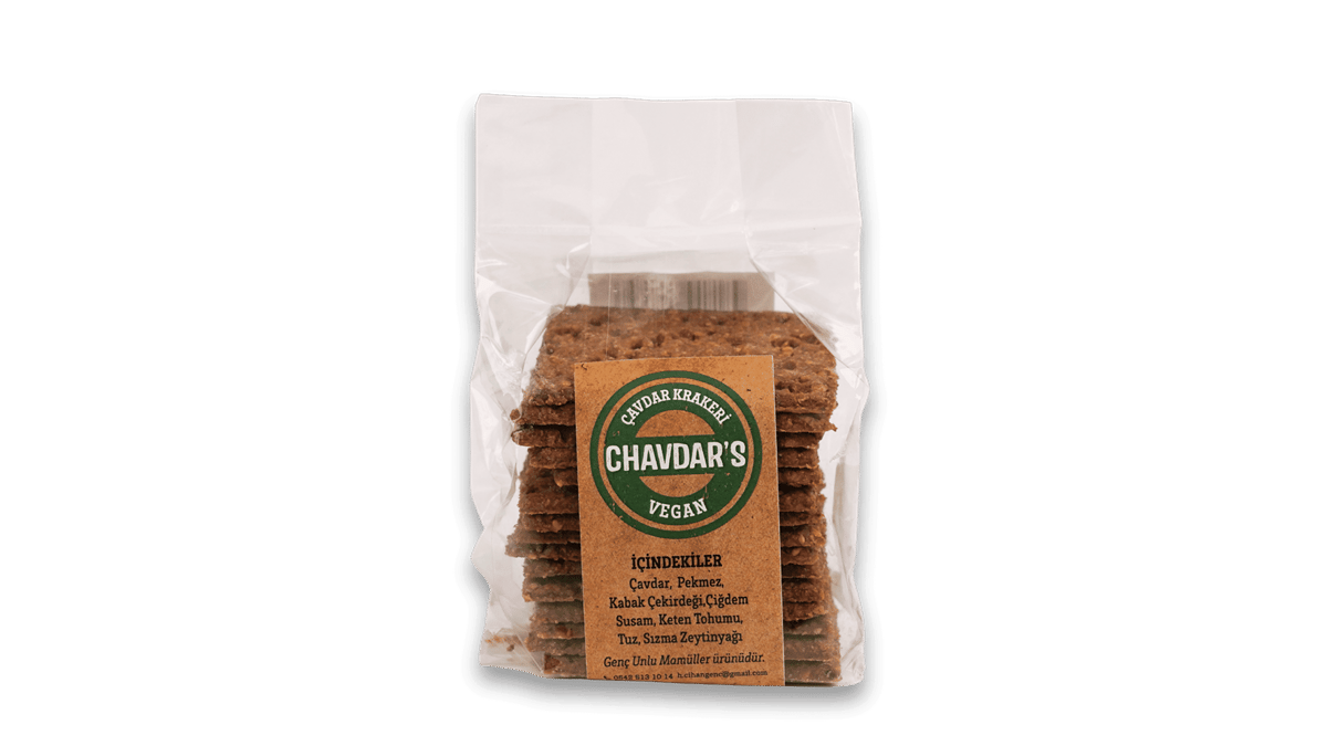 Rye Crackers Vegan 160 Gm