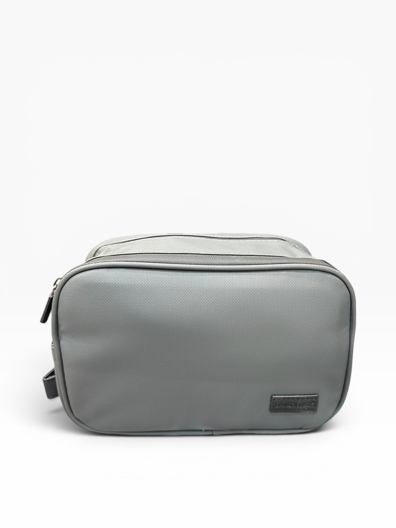 David Jones Büyük El Çantası ve Traş Bakım Çantası Gri
