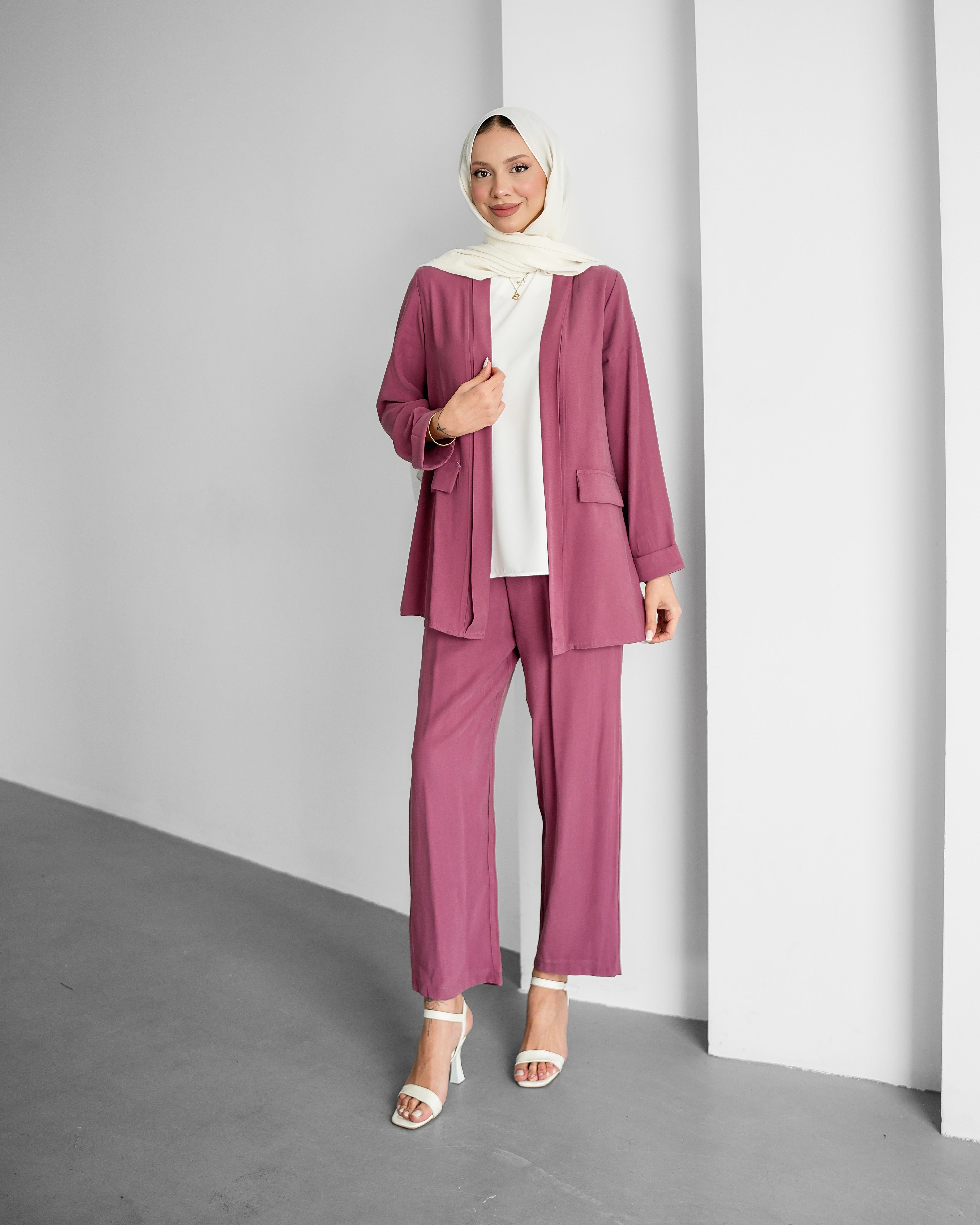 SL4209 - ZEREN ÜÇLÜ TAKIM - GÜL KURUSU