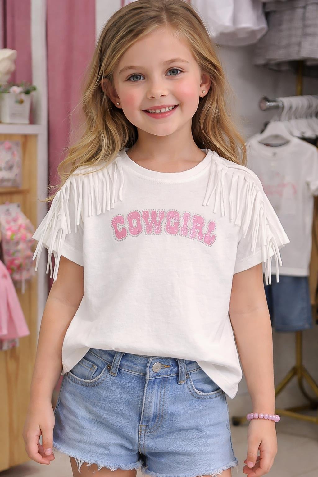 COWGIRL KIZ ÇOCUK T-SHIRT