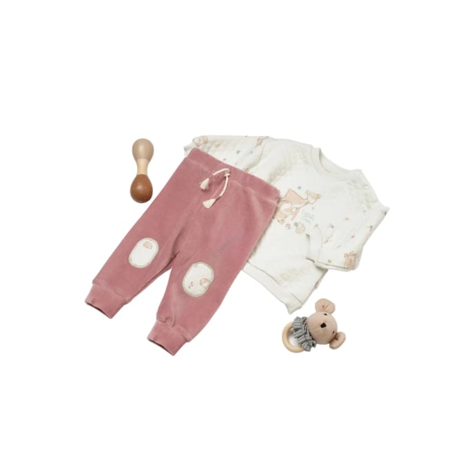 LITTLE DEER KIZ BEBEK İKİLİ TAKIM