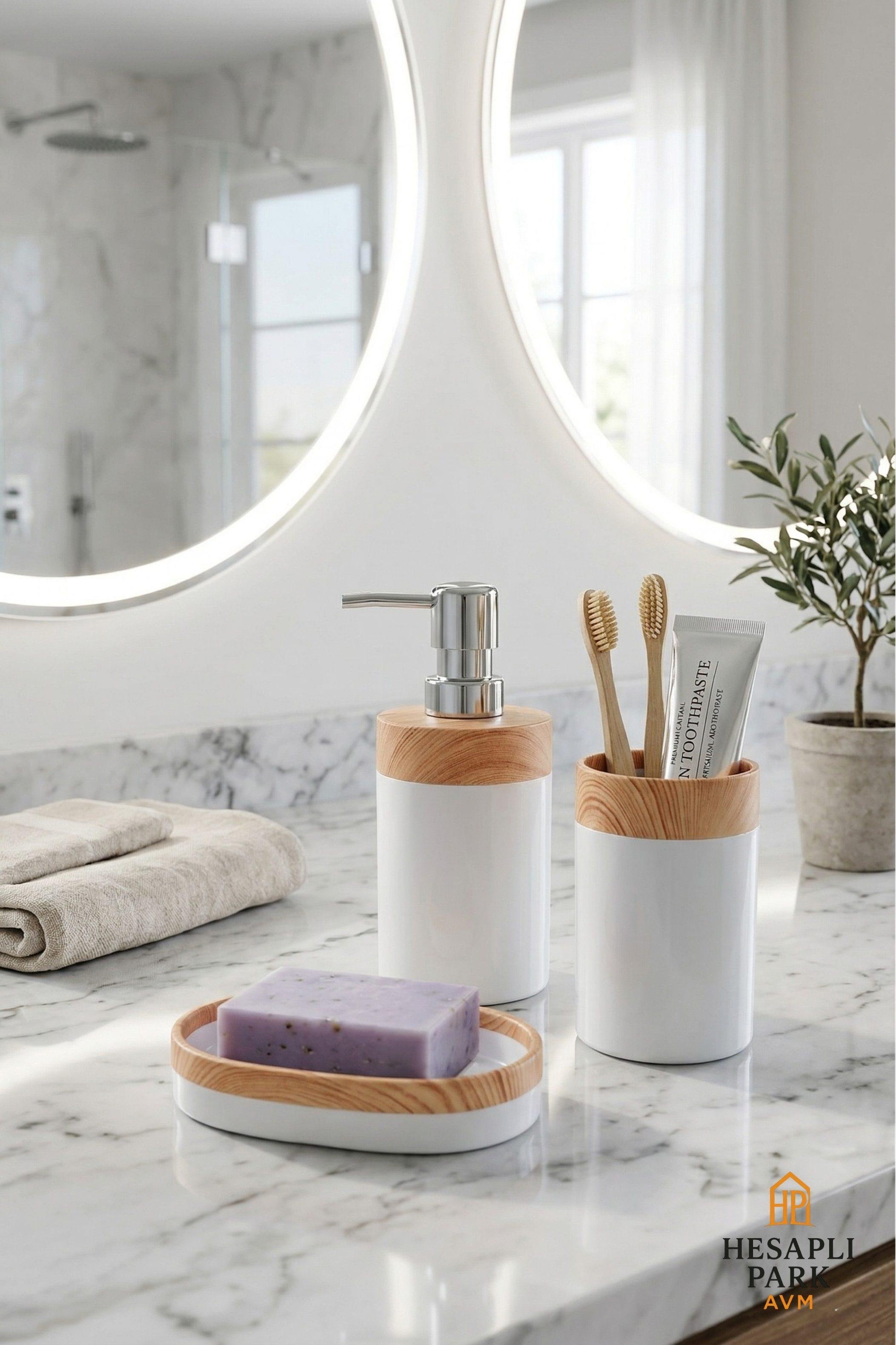 3LÜ PLASTİK BANYO SETİ