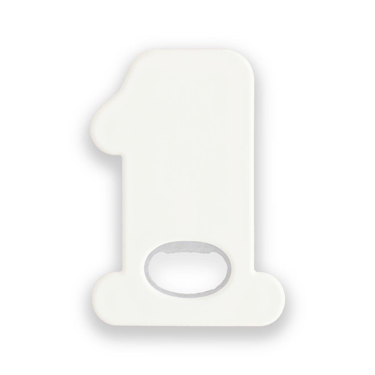 1 Rakamı Şeklinde Magnet Açacak | Doğum Günü ve İlk Yıl Hediyeliği