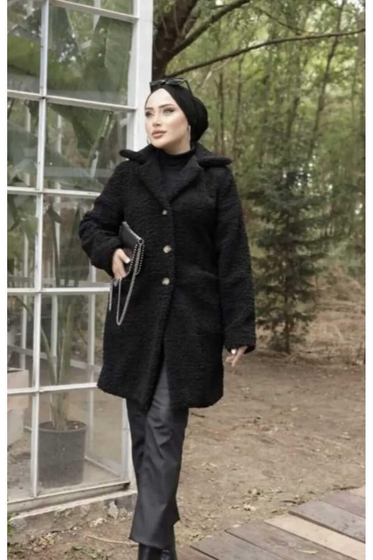 KADIN ASTARLI PELUŞ KABAN