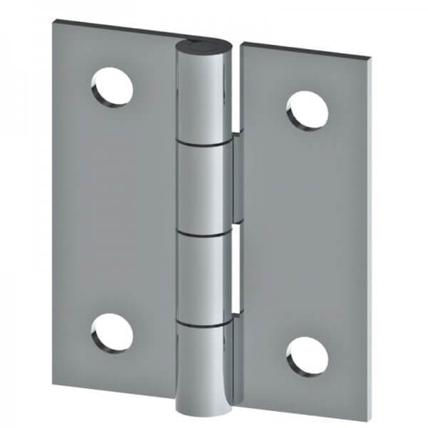 21 x 25 x 0.8mm Paslanmaz Yaprak Menteşe 
