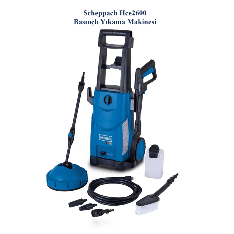 Scheppach Hce 2600-2400w Yüksek Basınçlı Yıkama Makinesi