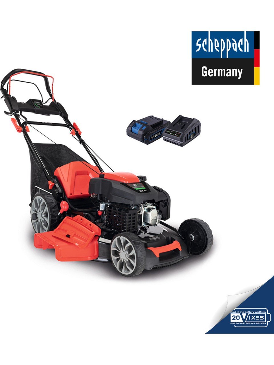 Scheppach MS225-56E Benzinli Çim Biçme Makinesi