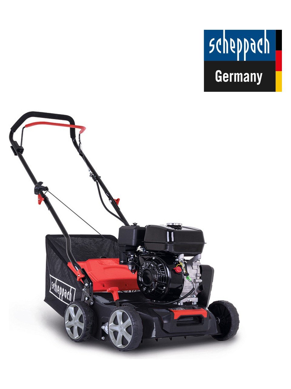 Scheppach SC55P Benzinli Çim Havalandırma Makinesi