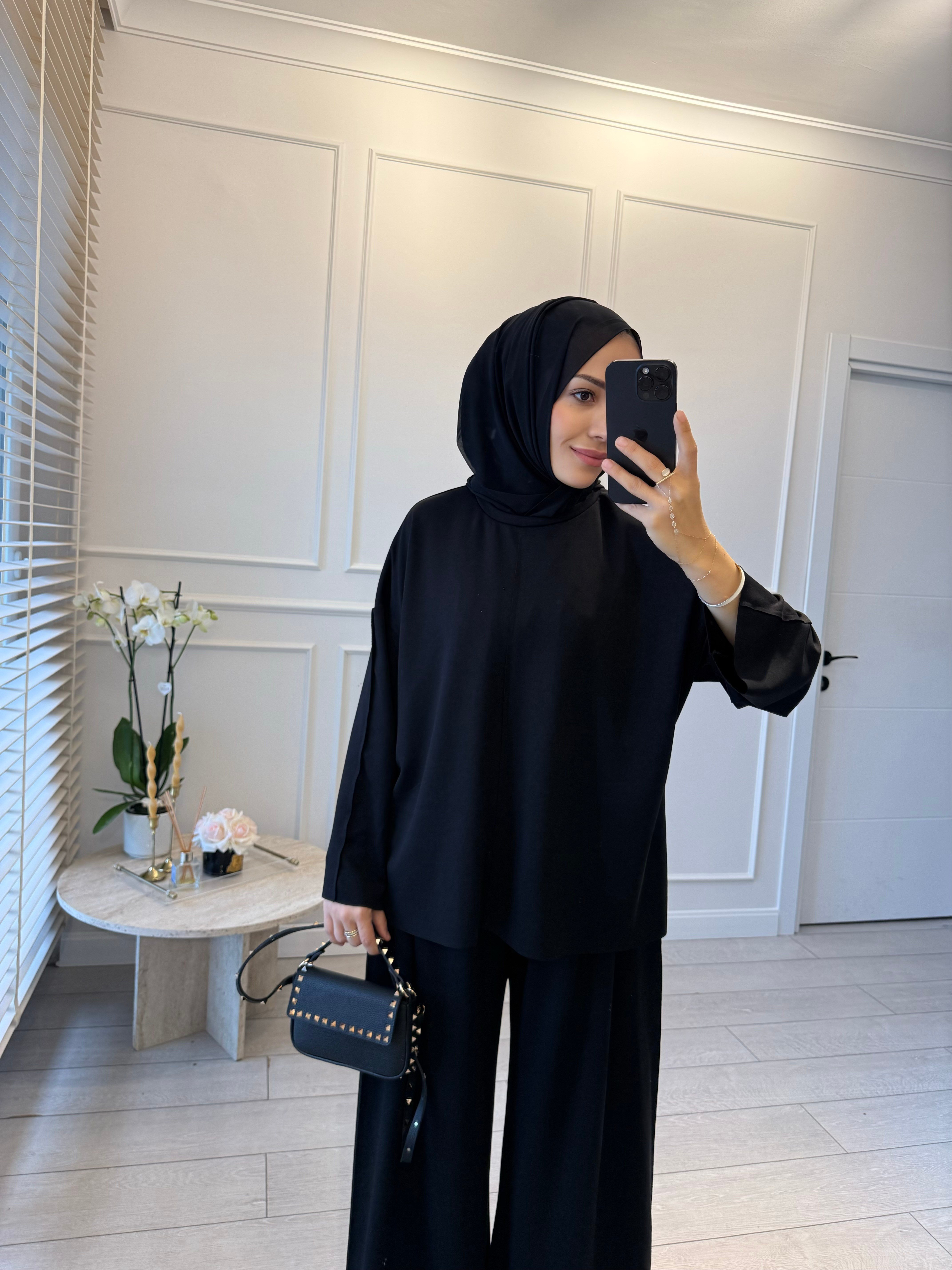 Luxe oysh takım - Siyah
