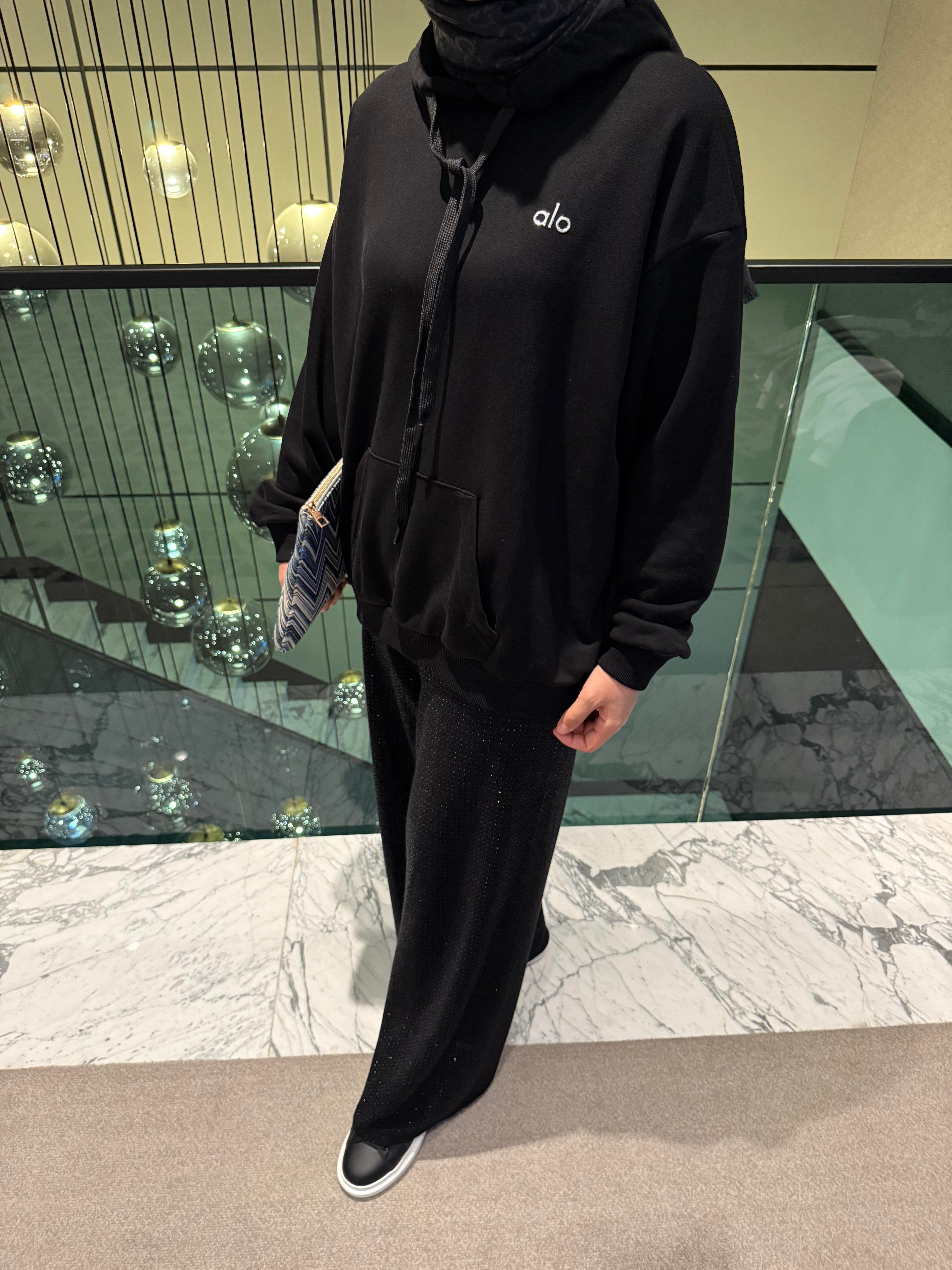 Marka Sweatshirt | Siyah