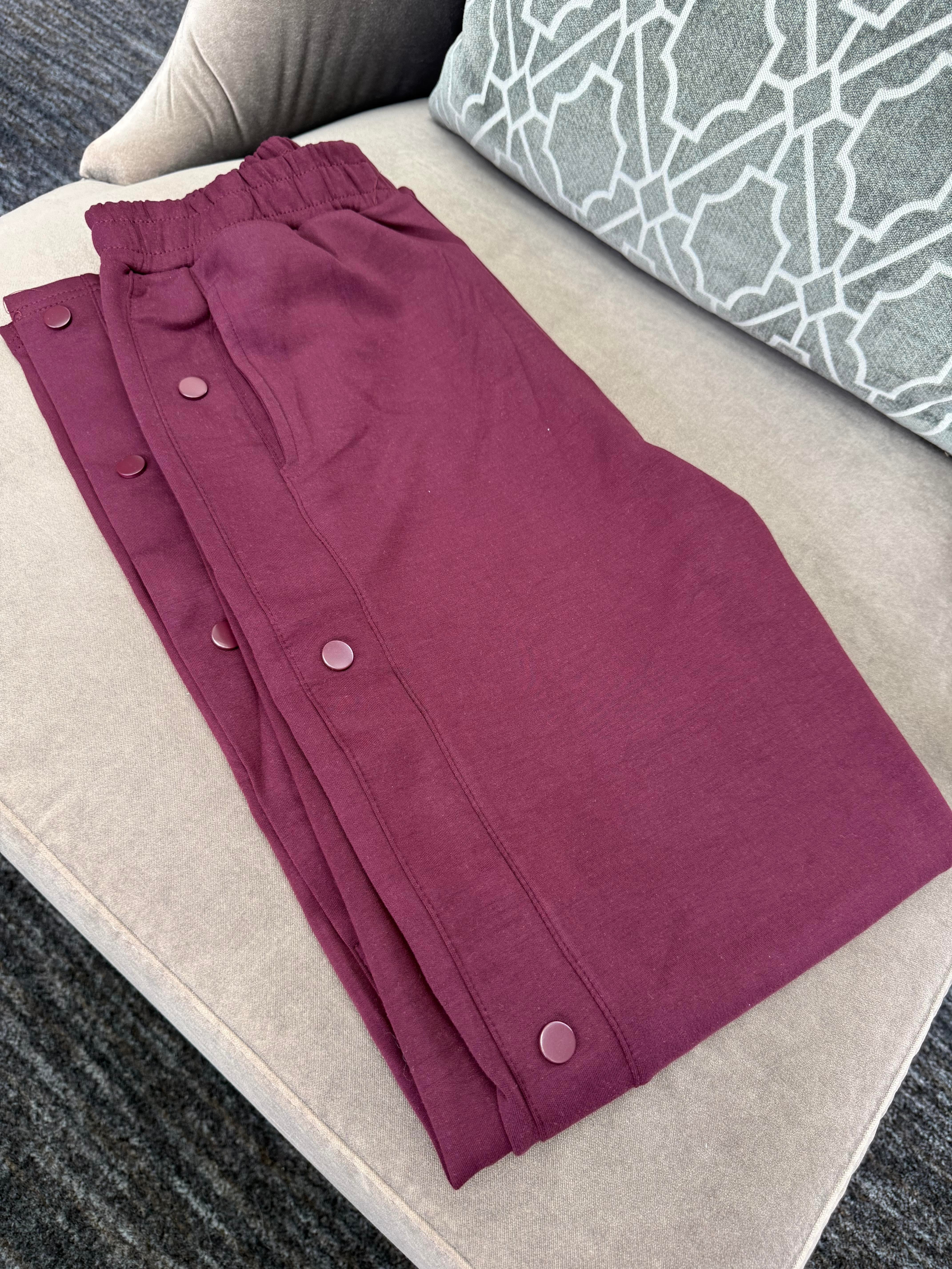 Oysh Alt Eşofman | Bordo