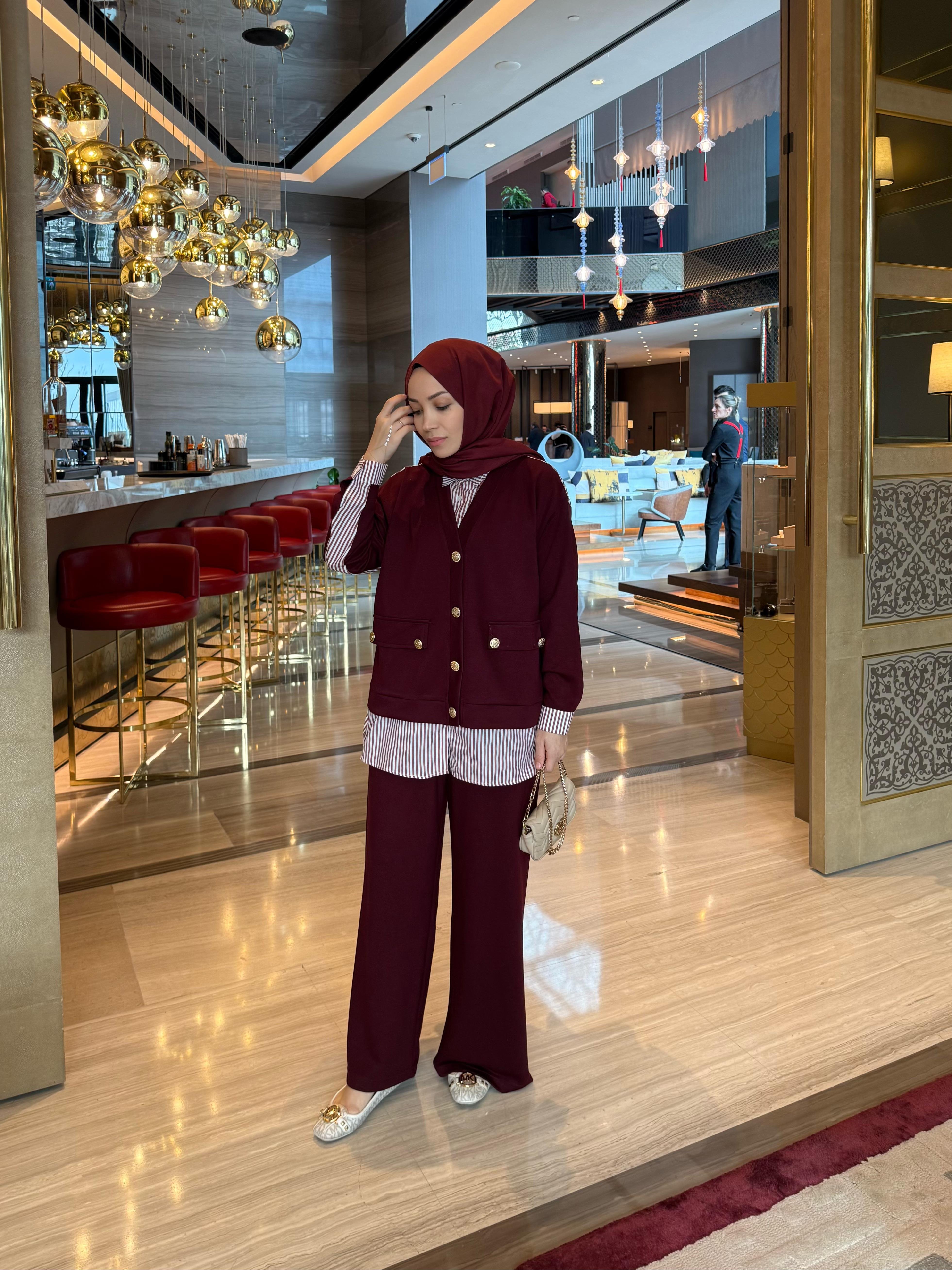 Vesna İkili Takım | Bordo