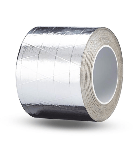 AKBANT 505275 Takviyeli Folyolu Bant 44 mm x 20 mt Alüminyum Kaplı Yalıtım Bandı