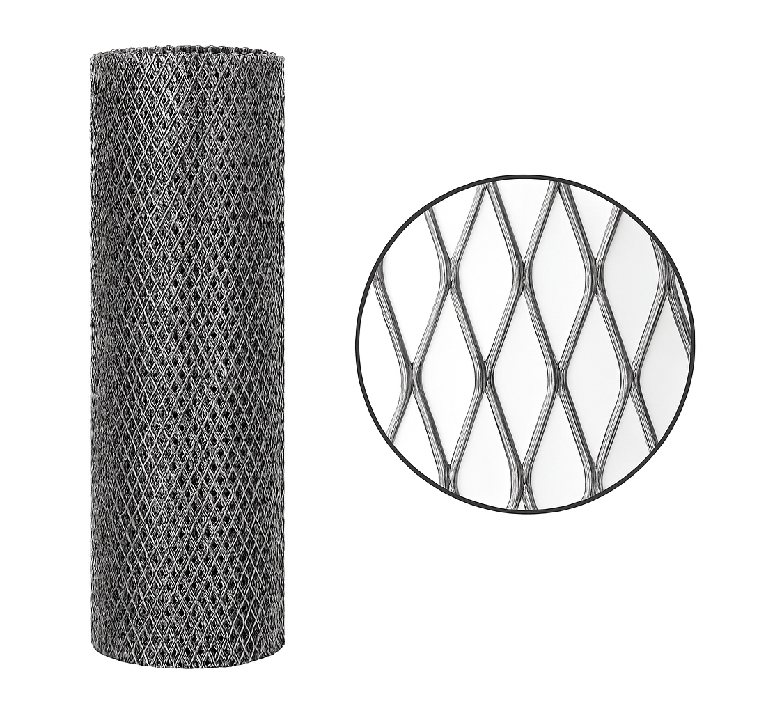 AKTEL Galvanizli Rabis Teli 50 mt × 100 cm - Profesyonel Sıva Altı Takviye Teli, Çatlamaz Sıva Örgüsü, Sıcak Daldırma Galvanizli Tel Kafes Cam Ahşap Rabis