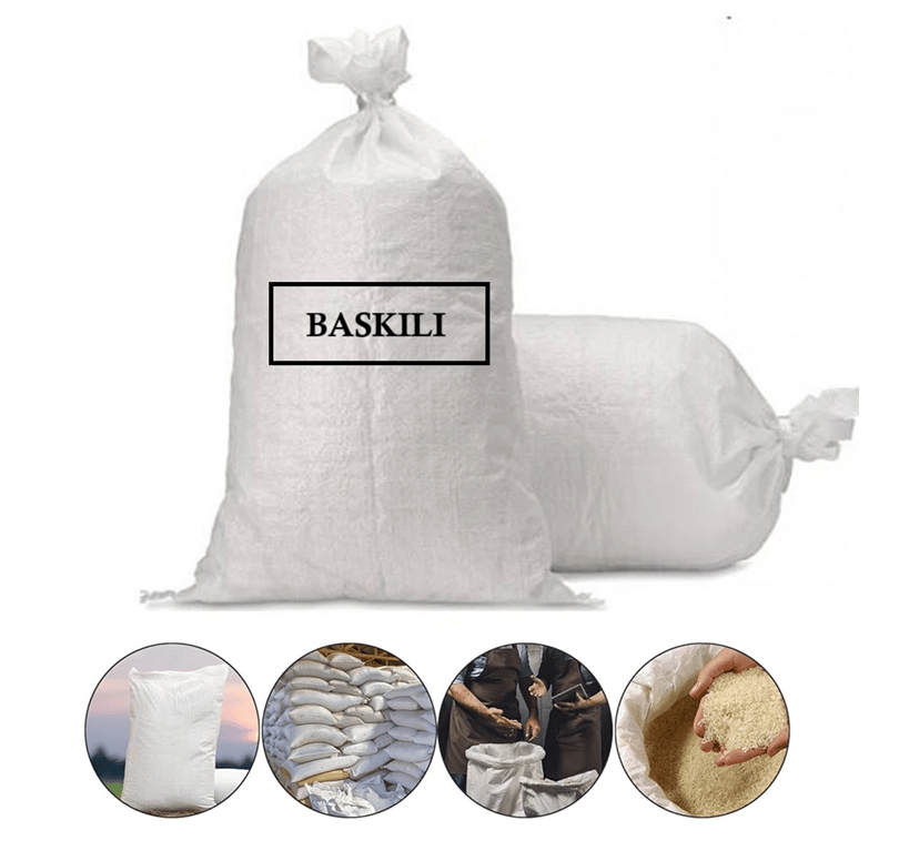 ARSTECH Baskılı Çuval Lamineli PP 50×80 cm - Endüstriyel Neme Dayanıklı Sızdırmaz Polipropilen Çuval