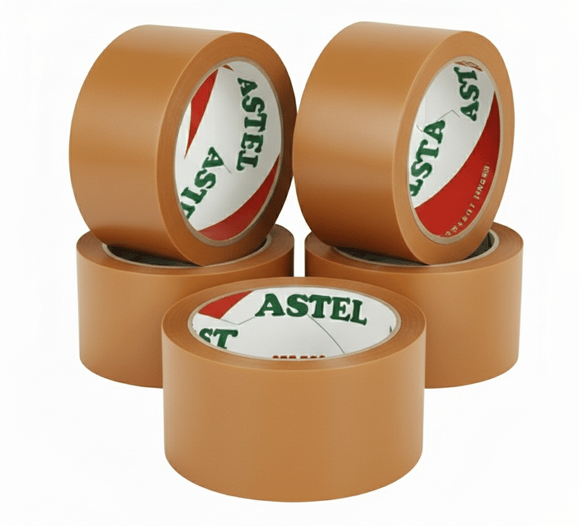 ASTEL Koli Bandı Kahve Renk 45 mm x 100 mt - Profesyonel Güçlü Ambalaj ve Paketleme Bandı