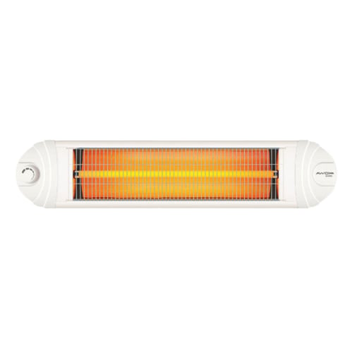 AWOX ECOTEC Isıtıcı Soba 2500W - Profesyonel İnfrared Teknolojili Şantiye ve Ofis Tipi Elektrikli Soba, Emniyetli Termostatlı Hızlı Akıcı Isıtıcı