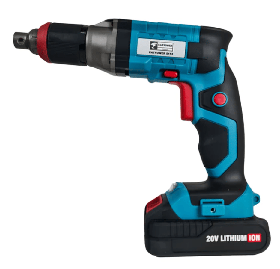 CATPOWER 5135 Akülü Alçıpan Vidalama 20V Li-Ion 2.0Ah - Profesyonel Derinlik Ayarlı Şarjlı Alçıpan ve Levha Vidalama Makinesi